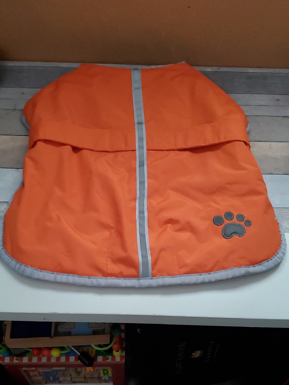 Zack & Zoey Nor'easter Blanket Coat Orange Size Large
